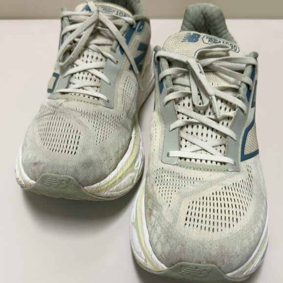 New Balance Fresh Foam X 1080 v14 Size 14 Running Shoes Pale Moss / New Spruce - Picture 2 of 11